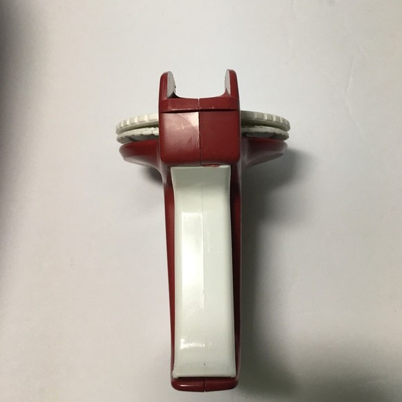 Rotex Label Maker Compact Maroon WORKS 3/8” 9.5mm Vintage USA - Picture 3 of 4